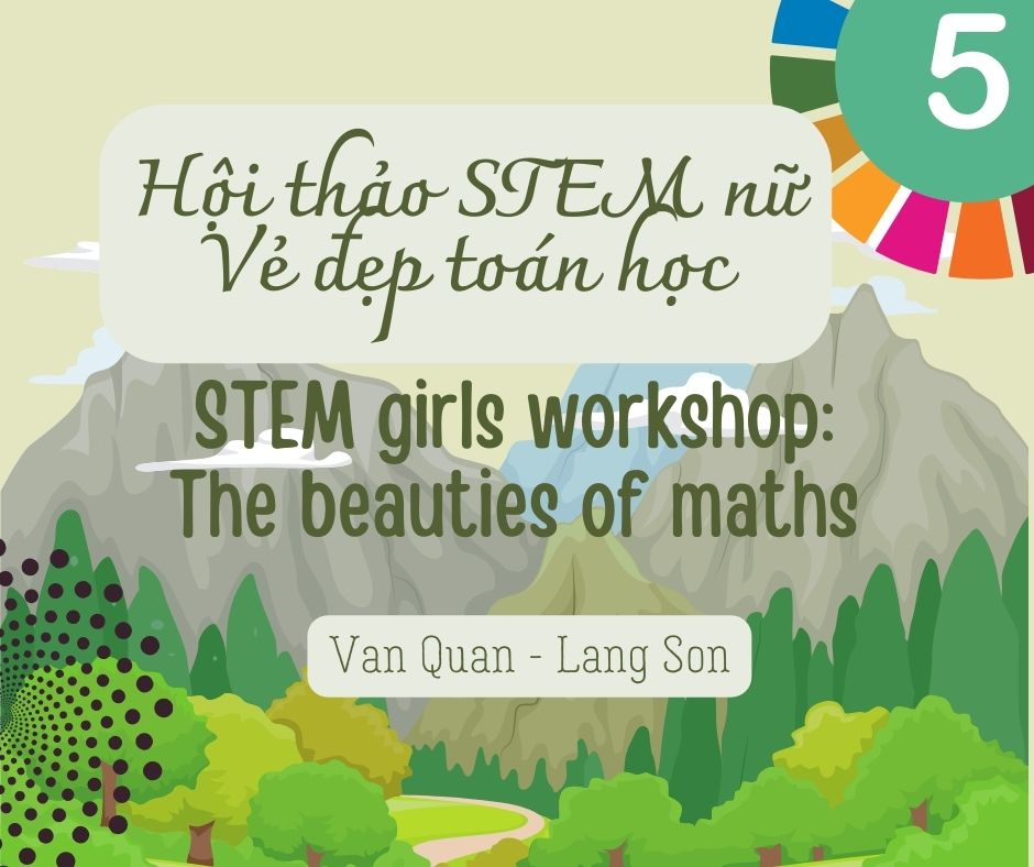 Hội thảo STEM nữ: Vẻ đẹp toán học