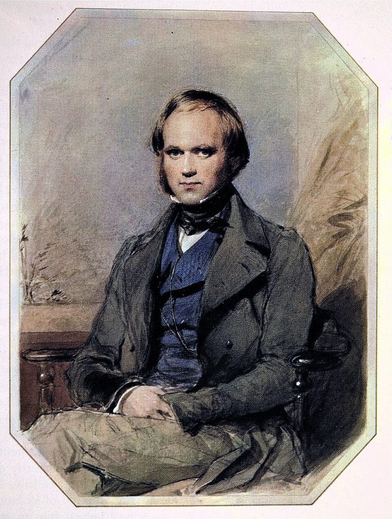 Chân dung Charles Darwin (1840), hoạ sĩ George Richmond – Nguồn: Down House, Kent (UK) / Bridgeman Art Library.
