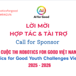 Mời tài trợ Robotics for Good
