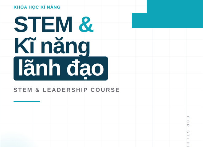 Chuỗi khóa học dành cho học sinh – Tháng 8/2026
